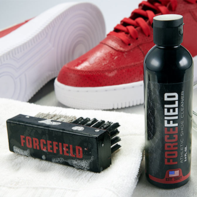 Forcefield athletic sale shoe cleaner